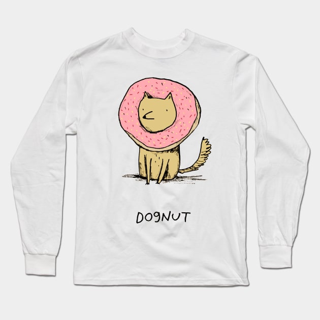 Dognut Long Sleeve T-Shirt by Sophie Corrigan